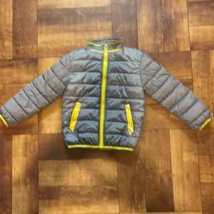 Boys yellow and grey Nike jacket